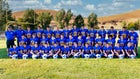 Heppner Mustangs Boys Varsity Football Fall 21-22 team photo.