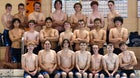 Piedra Vista Panthers Boys Varsity Swimming Winter 25-26 team photo.