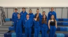 Las Cruces Bulldawgs Boys Varsity Swimming Winter 25-26 team photo.