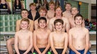 Los Alamos Hilltoppers Boys Varsity Swimming Winter 25-26 team photo.