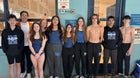 St. Michael's Horsemen Boys Varsity Swimming Winter 25-26 team photo.