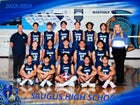 Saugus Centurions Boys Varsity Volleyball Spring 23-24 team photo.