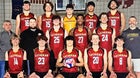 Indianapolis Lutheran Saints Boys Varsity Volleyball Spring 23-24 team photo.