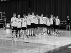 Badin Rams Boys Varsity Volleyball Spring 23-24 team photo.