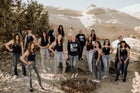Piedra Vista Panthers Boys Varsity Swimming Winter 21-22 team photo.