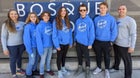 Bosque Bobcats Boys Varsity Swimming Winter 21-22 team photo.
