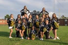 West Fork Tigers Co-ed Varsity Cheer Fall 17-18 team photo.