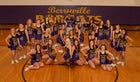 Berryville Bobcats Co-ed Varsity Cheer Fall 17-18 team photo.