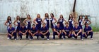 Booneville Bearcats Co-ed Varsity Cheer Fall 17-18 team photo.