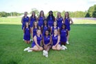 Junction City Dragons Co-ed Varsity Cheer Fall 17-18 team photo.