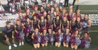 Siloam Springs Panthers Co-ed Varsity Cheer Fall 17-18 team photo.