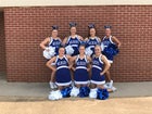 Hector Wildcats Co-ed Varsity Cheer Fall 17-18 team photo.