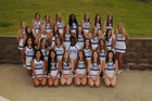 Bryant Hornets Co-ed Varsity Cheer Fall 17-18 team photo.