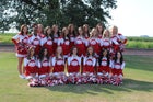 Rivercrest Colts Co-ed Varsity Cheer Fall 17-18 team photo.