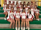 Pocahontas Redskins Co-ed Varsity Cheer Fall 17-18 team photo.