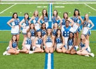 Monticello Billies Co-ed Varsity Cheer Fall 17-18 team photo.