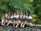 Hot Springs Trojans Co-ed Varsity Cheer Fall 17-18 team photo.