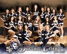 Santa Fe Demons Co-ed Varsity Cheer Fall 20-21 team photo.