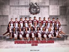 Springdale Bulldogs Co-ed Varsity Cheer Fall 20-21 team photo.