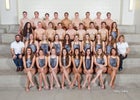 Cleveland The Storm Boys Varsity Swimming Winter 17-18 team photo.