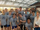 Valley View Blazers Boys Varsity Swimming Winter 17-18 team photo.
