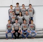 Belen Eagles Boys Varsity Swimming Winter 17-18 team photo.