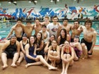 Taos Tigers Boys Varsity Swimming Winter 17-18 team photo.