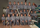 Los Alamos Hilltoppers Boys Varsity Swimming Winter 17-18 team photo.