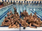 Kearney Bearcats Boys Varsity Swimming Winter 17-18 team photo.