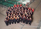 Albuquerque Academy Chargers Boys Varsity Swimming Winter 17-18 team photo.