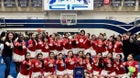 Arleta Mustangs Co-ed JV Cheer Winter 23-24 team photo.
