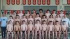 Smoky Hill Buffalo Boys Varsity Swimming Spring 25-26 team photo.