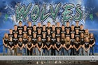 Green Canyon Wolves Girls Varsity Swimming Winter 19-20 team photo.
