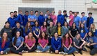 Cottonwood Classical Prep Coyotes Girls Varsity Swimming Winter 19-20 team photo.