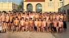 Brophy College Prep Broncos Boys Varsity Swimming Fall 26-27 team photo.