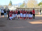 Redlands East Valley Wildcats Girls Varsity Softball Spring 25-26 team photo.