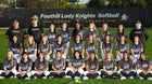 Foothill Knights Girls Varsity Softball Spring 25-26 team photo.