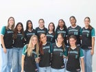 Coral Reef Barracudas Girls Varsity Softball Spring 25-26 team photo.