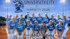 University City Centurions Girls Varsity Softball Spring 25-26 team photo.