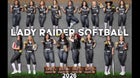 Randall Raiders Girls Varsity Softball Spring 25-26 team photo.