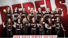 South Newton Rebels Girls Varsity Softball Spring 25-26 team photo.