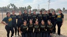 Nixon Mustangs Girls Varsity Softball Spring 25-26 team photo.