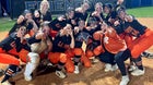 La Porte Bulldogs Girls Varsity Softball Spring 25-26 team photo.