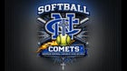 Newman Central Catholic Comets Girls Varsity Softball Spring 25-26 team photo.