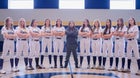 Christiansburg Blue Demons Girls Varsity Softball Spring 25-26 team photo.