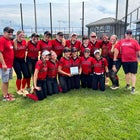 Heritage Pride Girls Varsity Softball Spring 25-26 team photo.