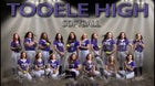 Tooele Buffaloes Girls Varsity Softball Spring 25-26 team photo.
