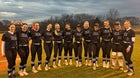 Zion Christian Academy Eagles Girls Varsity Softball Spring 25-26 team photo.