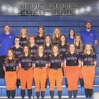Genoa-Kingston Mascot Girls Varsity Softball Spring 25-26 team photo.
