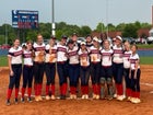 Powdersville Patriots Girls Varsity Softball Spring 25-26 team photo.